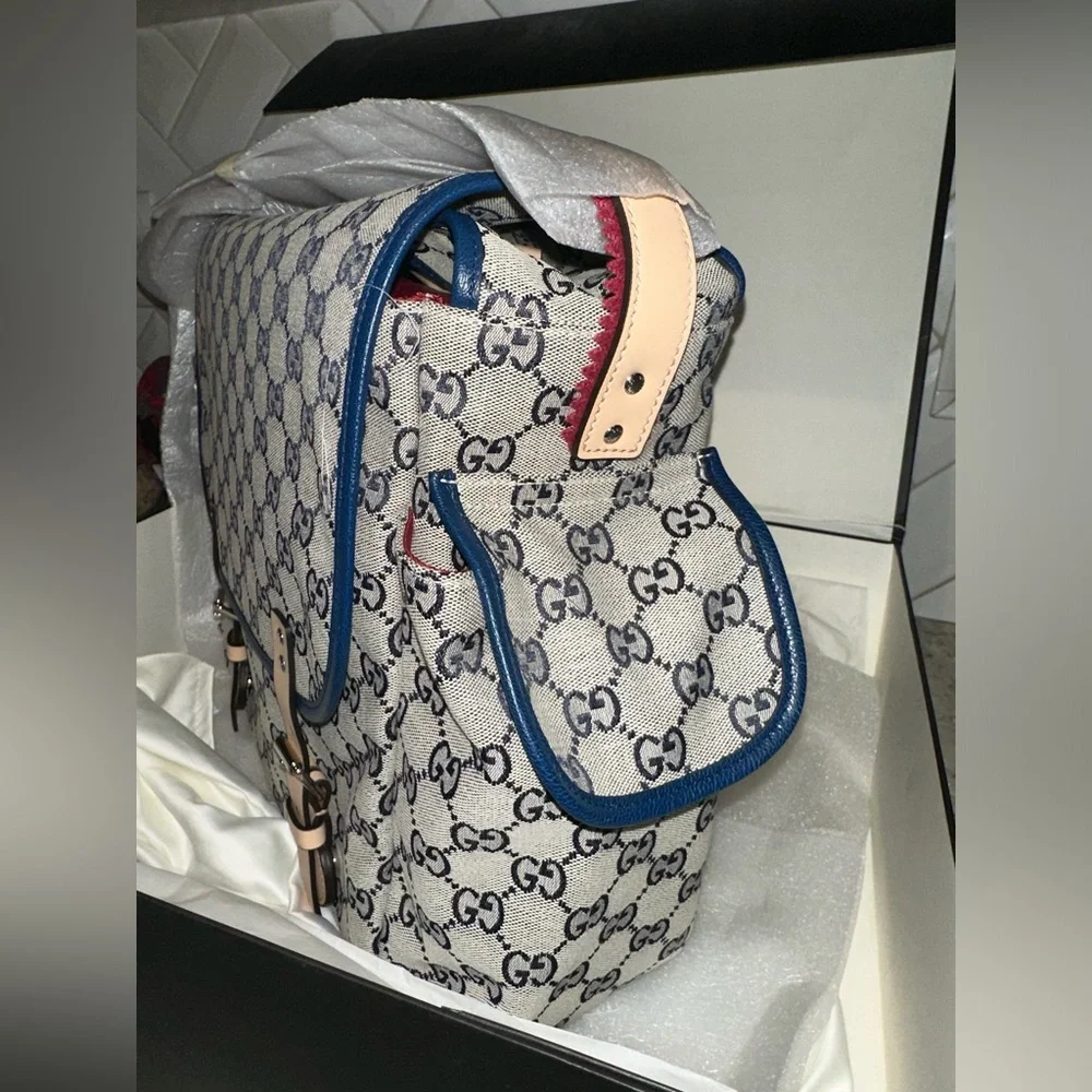 Gucci GG Canvas Baby Changing Bag